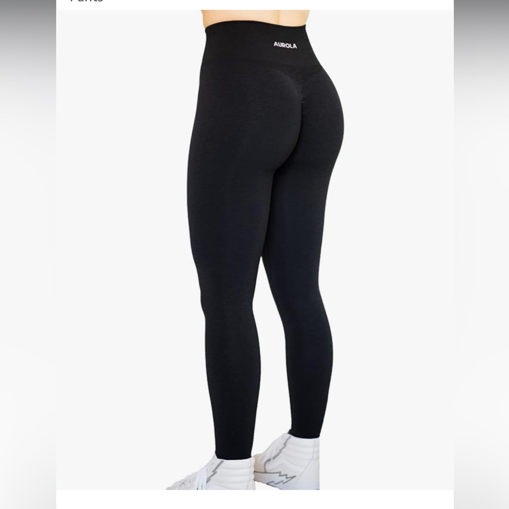 Aurola Black workout leggings women size small